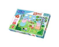Opakowanie Puzzle Maxi Peppa w ogrodzie 15