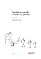 Okładka książki Semiotica generale - semiotica specifica
