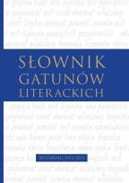 Okładka książki Słownik gatunków literackich
