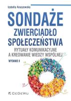 Okładka książki Sondaże zwierciadło społeczeństwa.