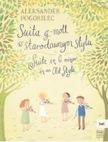 Okładka książki Suita g-moll w starodawnym stylu