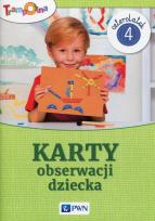 Okładka książki Trampolina. Karta obserwacji dziecka 4-latek PWN