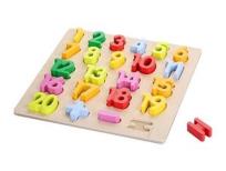 Opakowanie Układanka drewniana cyferki
