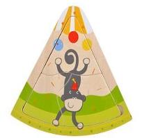 Opakowanie Układanka drewniana cyrk małpka