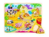 Opakowanie Układanka drewniana wieś