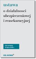 Opakowanie Ustawa o działalności ubezpieczeniowej i reasekuracyjnej