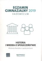 Okładka książki Vademecum 2019 GIM Historia i WOS OPERON
