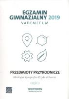 Okładka książki Vademecum 2019 GIM Przedmioty przyrod. cz.2 OPERON