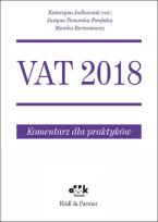 Okładka książki VAT 2018 Komentarz dla praktyków