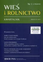 Opakowanie Wieś i rolnictwo 2018/1