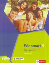 Okładka książki Wir smart 4 Język niemiecki kl.8 Podręcznik+cd