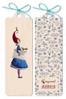 Okładka książki Zakładka drewniana List