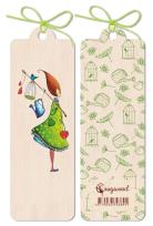 Okładka książki Zakładka drewniana Włóczykij