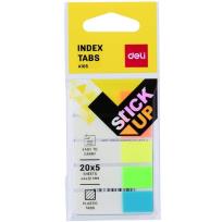 Opakowanie Zakładki indeksujące 44x12 bezbarwne DELI