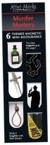 Opakowanie Zakładki magnetyczne Murder Mystery (6 sztuk)
