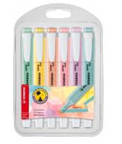 Opakowanie Zakreślacz SwingCool etui 6 kolorów Pastel STABILO