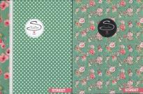 Okładka książki Zeszyt Street Flowers A5 5m 54Sh. 80GR