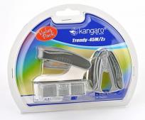 Opakowanie Zszywacz Kangaro Trendy-45M/Z3 + zszywki i rozszywacz czarny
