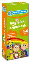 Okładka książki ANGIELSKI W ZAGADKACH 4-6 KARTY DLA DZIECI