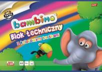 Opakowanie BLOK TECHNICZNY A3 KOLOROWY BAMBINO 50668