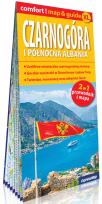 Okładka książki Czarnogóra i północna Albania laminowany map&guide XL 2w1: przewodnik i mapa