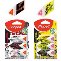 Opakowanie GUMKA MAPED PYRAMIDE TRÓJKOLOROWA 3SZT