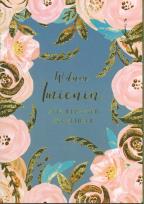 Okładka książki Karnet W dniu Imienin z Najlepszymi Życzeniami PP-2098