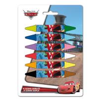 Opakowanie KREDKI DWUSTRONNE 6 SZT AUTA