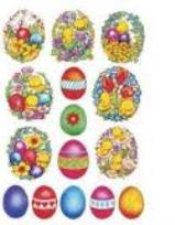 Opakowanie NAKLEJKI DECOR 3047 WIELKANOC 3689