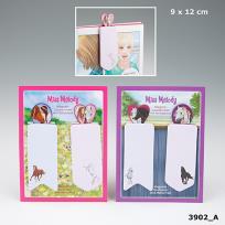 Opakowanie NOTESIK MAGNETYCZNY MISS MELODY RÓŻOWY 3902A