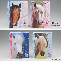 Opakowanie NOTESIK SPIRALNY HORSES DREAMS GRANATOWY 4425A