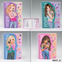 Opakowanie NOTESIK SPIRALNY TOP MODEL TURKUSOWY 6827O