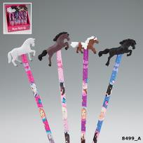 Opakowanie OŁÓWEK Z FIGURKĄ KONIA MISS MELODY BIAŁY KOŃ 8499A