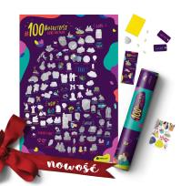 Opakowanie PLAKAT ZDRAPKA 100 BUCKETLIST LOVE EDITION