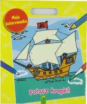 Okładka książki POŁĄCZ KROPKI MOJA KOLOROWANKA XXL