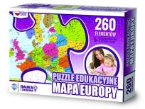 Opakowanie Puzzle Edukacyjne mapa Europy
