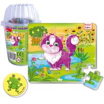 Opakowanie PUZZLE MIĘKKIE MAGNETYCZNE KOT RK1305-05