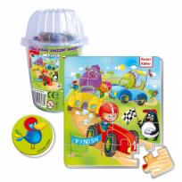 Opakowanie PUZZLE MIĘKKIE MAGNETYCZNE WYŚCIGI RK1305 02