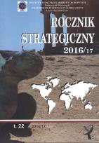 Okładka książki ROCZNIK STRATEGICZNY 2016/2017