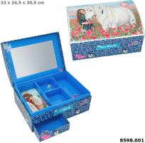 Opakowanie SZKATUŁKA Z LUSTERKIEM MISS MELODY 8598A