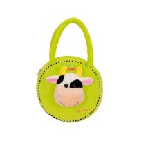 Opakowanie TOREBKA KRÓWKA FUNNY OKRĄGŁA ZIELONA 11349
