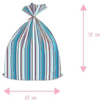 Opakowanie WOREK UPOMINKOWY XL PASKI