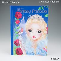 Opakowanie ZESTAW KREATYWNY Z PIÓRKAMI I NAKLEJKAMI FANTASY PRINCESS 6461A