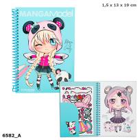 Opakowanie ZESTAW Z NAKLEJKAMI DRESS ME UP MANGA MODEL 6582A