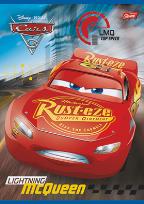 Opakowanie Zeszyt  A5 16 kartek linia podwójna dwukolorowa laminowany Cars 3