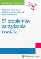 Okładka książki 57 problemów zarządzania oświatą