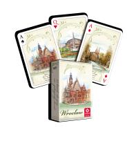 Opakowanie Karty do gry Wrocław Akwarele talia 55 listków