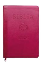 Okładka książki Biblia pierwszego Kościoła z paginatorami różowy