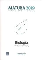 Okładka książki Biologia. Matura 2019. Testy i arkusze. Zakres rozszerzony