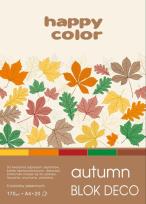Opakowanie Blok A4/20K Deco Autumn 170g HAPPY COLOR